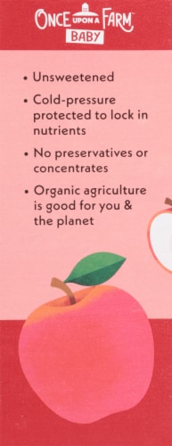Once Upon a Farm Organic Baby Apple Blends Pouch Perspective: right