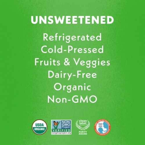 Once Upon a Farm™ Advanced Nutrition Ancient Grains and Greens Baby Food Pouch Perspective: right