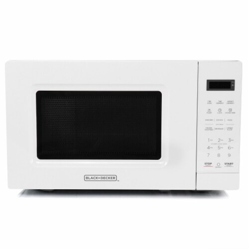 Black and Decker 0.7 Cu Ft 700 Watt LED Digital Microwave Oven with Child Safety Lock One Size Foods Co