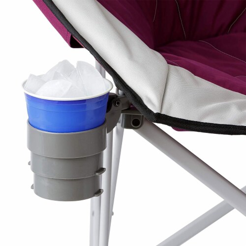 Core Equipment Oversized Padded Round Moon Outdoor Camping Folding