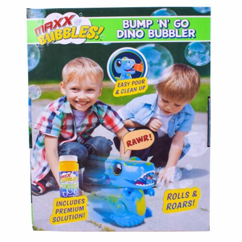 Maxx Bubbles Bump 'n' Go Dino Bubbler Perspective: right