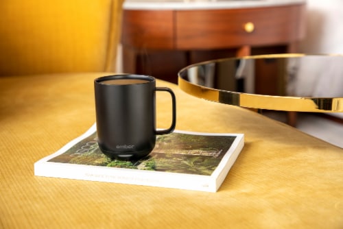 Ember Mug 2 10 Oz Temperature Control Smart Mug Black Perspective: right