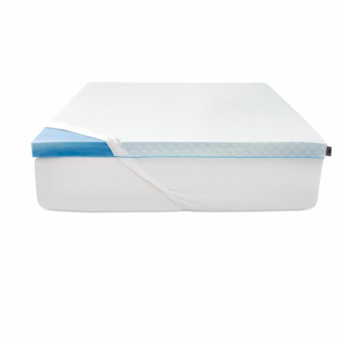 Sealy SealyChill™ Gel Memory Foam 2-Inch Mattress Topper with Cover Perspective: right