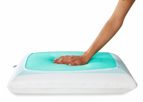 Sealy® Essentials Cooling Gel Memory Foam Pillow Perspective: right