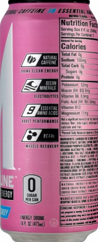 Ashoc Cotton Candy Smart Energy Drink Perspective: right