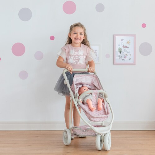 Pink Doll Jog Stroller