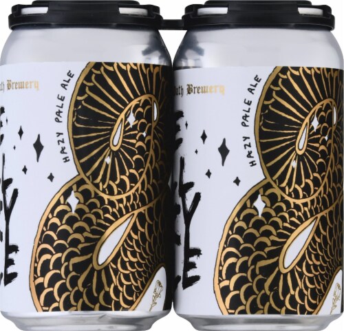 Solemn Oath Brewery Be All Hazy Pale Ale Perspective: right