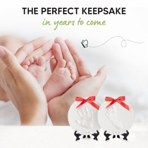 Baby handprint best sale keepsake
