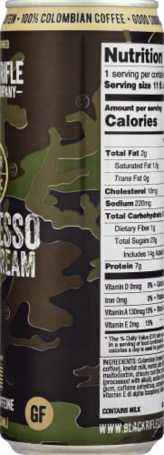 Black Rifle® Espresso Cream Iced Coffee Can Perspective: right