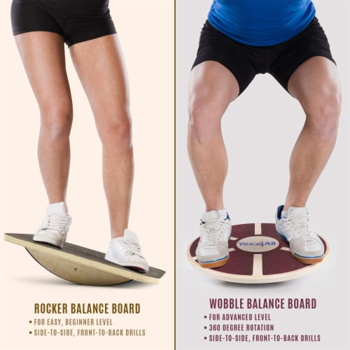Yes4all wooden wobble balance board cheap