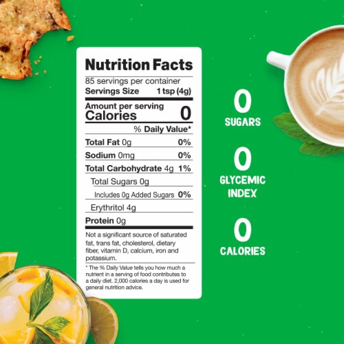 Pyure® Stevia Blend Organic Granular Sweetener Perspective: right