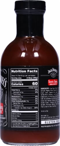 Jack Daniel's® Old No. 7 Sweet & Spicy BBQ Sauce Perspective: right