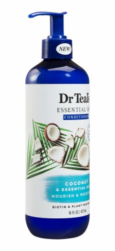 Dr Teal's Coconut Nourish & Moisture Conditioner Perspective: right
