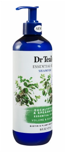 Dr Teal's Eucalyptus/Spearmint Volume & Bounce Shampoo Perspective: right