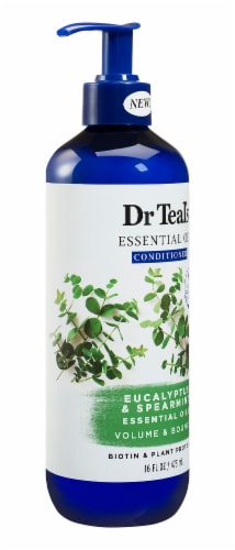 Dr Teal's Eucalyptus/Spearmint Volume & Bounce Conditioner Perspective: right