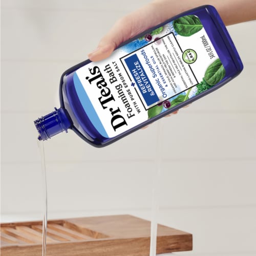 Dr. Teal's® Refresh & Revitalize with Epsom Salt Foaming Bath Perspective: right