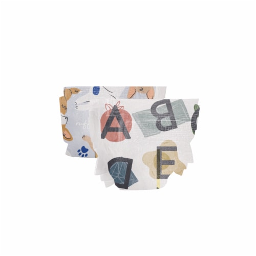 The Honest Co. All The Letters + It's A Pawty Clean Conscious Diapers Perspective: right