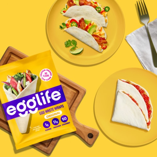 Egglife Original Egg White Wraps Perspective: right