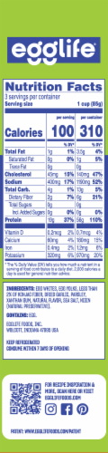 egglife® Roasted Garlic Fettuccine Style Pasta Perspective: right