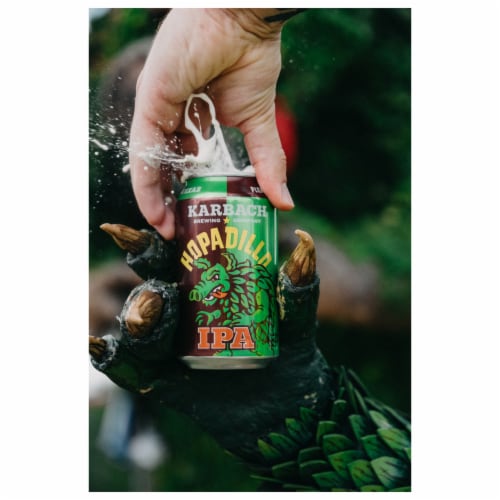 Karbach Brewing Company Hopadillo IPA Perspective: right