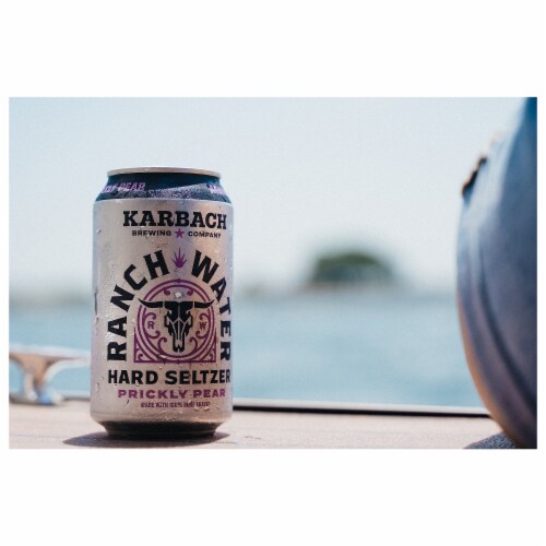 Karbach Brewing Company Prickly Pear Ranch Water Perspective: right