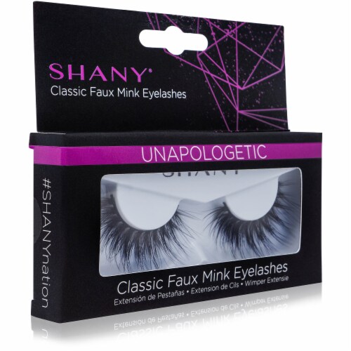 SHANY Classic Faux Mink Eyelashes - UNAPOLOGETIC Perspective: right