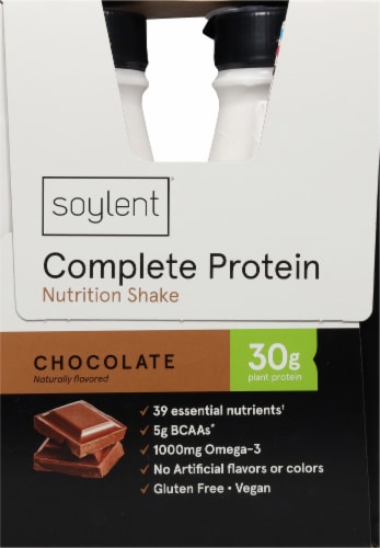 Soylent® Complete Protein Chocolate Nutrition Shake Perspective: right