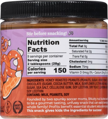 BNutty™ Peanut Butter Irresistible Pretzel Perspective: right