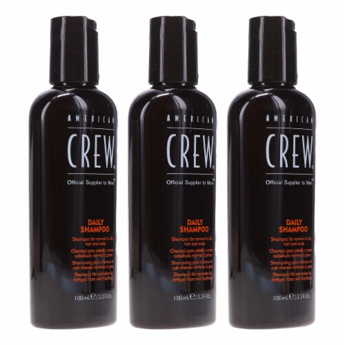 American Crew Daily Shampoo 3.3 oz 3 Pack Perspective: right