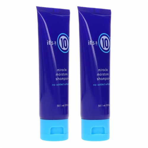 It's A 10 Miracle Moisture Shampoo 2 oz 2 Pack Perspective: right