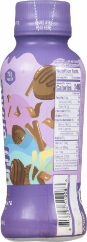 Alani NU Chocolate Fit Shake Protein Shake Perspective: right