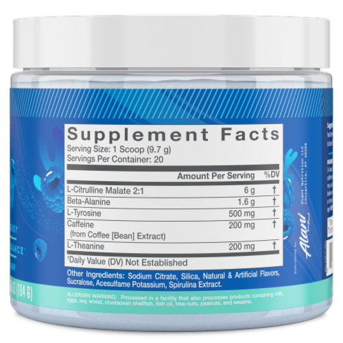 Alani NU Breezeberry™ Pre-Workout Perspective: right