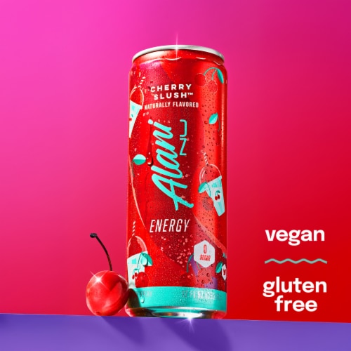 Alani NU Cherry Slush Energy Drinks Perspective: right