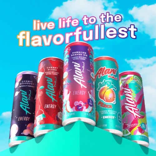 Alani Nu Variety Pack Energy Drink Cans Perspective: right