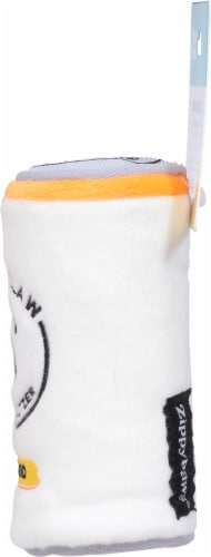Zippy Paws Squeaky Can Dog Toy Perspective: right