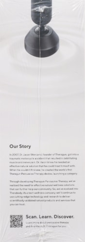 Therabody Theragun Prime Black Massage Device Perspective: right