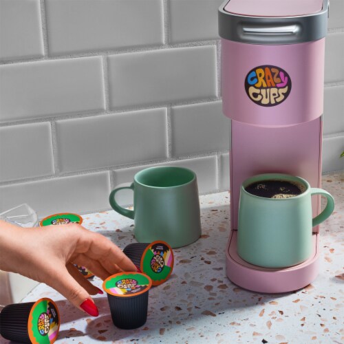 Crazy Cups Chocolate Peanut Butter Cup Flavored Coffee Pods Medium Roast Perspective: right