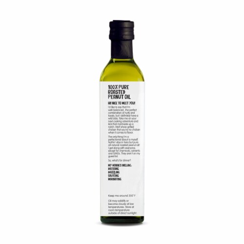 Oi! 100% Pure Roasted Peanut Oil Perspective: right