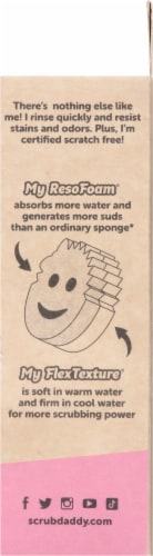 Scrub Daddy® Scrub Mommy® Dye Free Scrubber + Sponge Perspective: right
