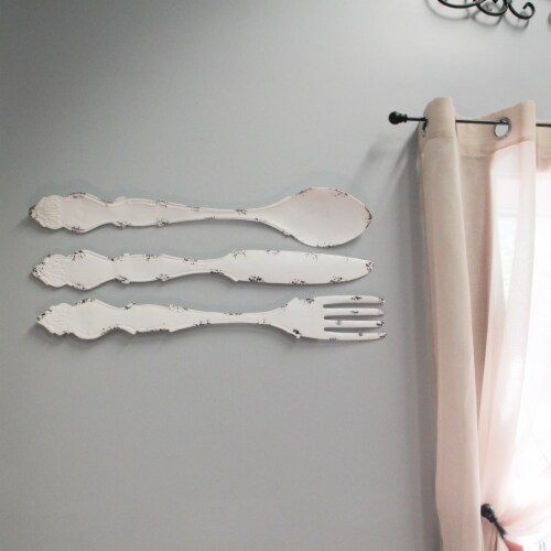 30 In Large Knife Fork and Spoon Wall Art Decorative Utensil