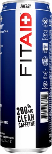 FITAID Blackberry Pineapple Energy Drink Can Perspective: right