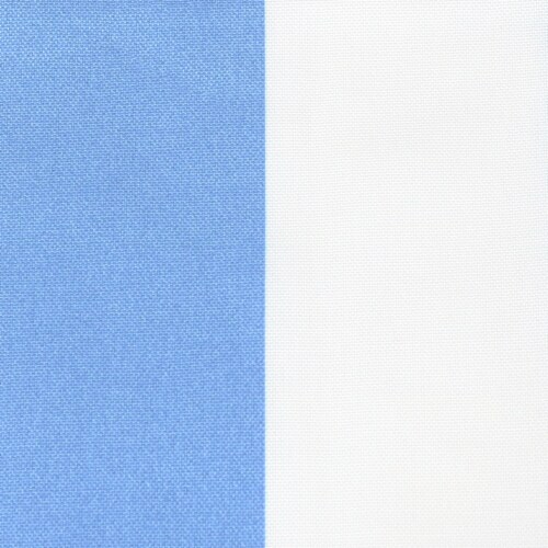 Sunnydaze 2 Outdoor Lumbar Throw Pillow Covers - 20-Inch - Beach-Bound Stripe Perspective: right