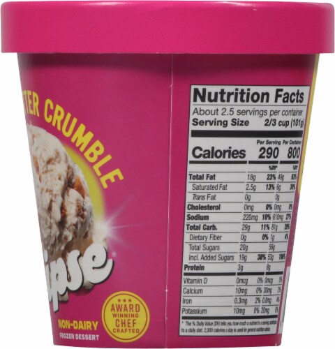 Eclipse® Cookie Butter Non-Dairy Frozen Dessert Perspective: right