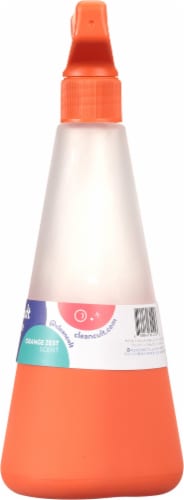 Cleancult Clay Red Glass All Purpose Cleaner Bottle Perspective: right