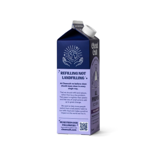 Cleancult All Purpose Wild Lavender Cleaner Refill Perspective: right