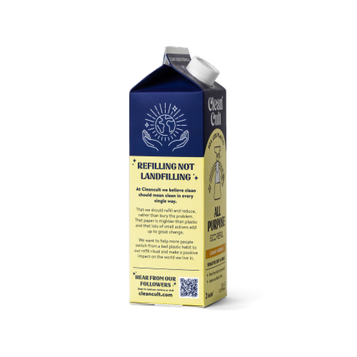 Clean Cult All Purpose Cleaner Refill Perspective: right