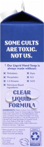 Cleancult Lavender Scent Liquid Hand Soap Refill Perspective: right