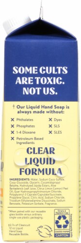 Clean Cult Lemon Verbena Liquid Soap Refill Perspective: right