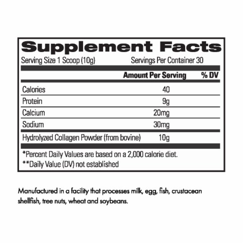 Kore Nutrition Unflavored Collagen Powder Perspective: right