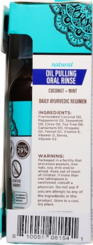 Guru Nanda® Whitening Coconut + Mint Pulling Oil Perspective: right